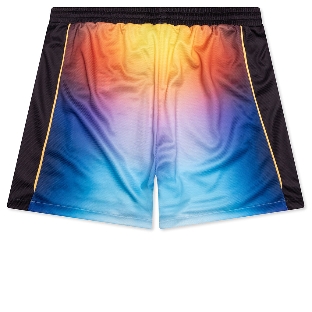 Printed Football Shorts - Gradient