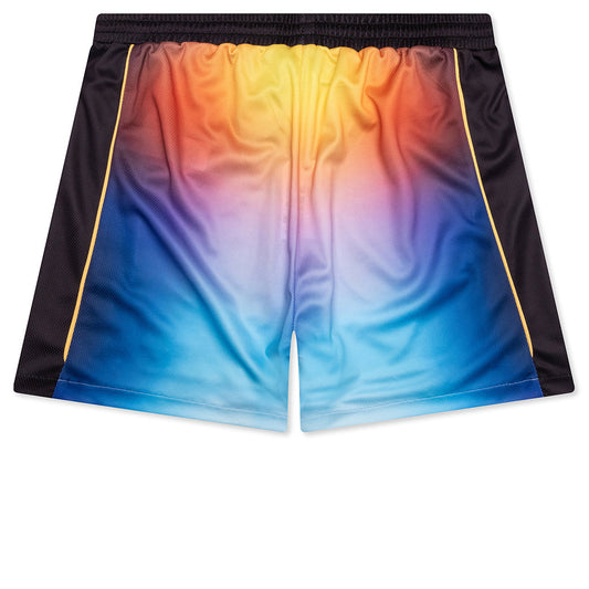 Printed Football Shorts - Gradient