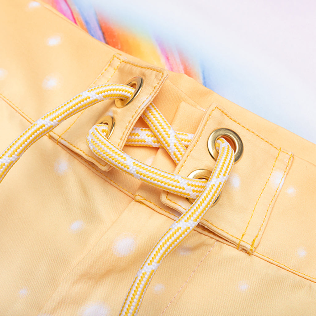 Printed Swim Boarder Shorts - Psychedelic Nirvana