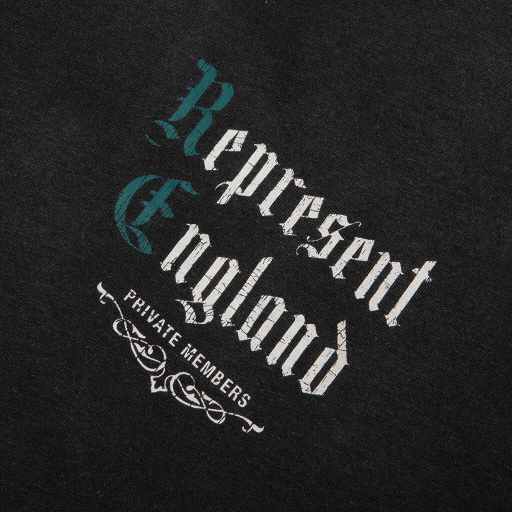 Private Members T-Shirt - Stained Black