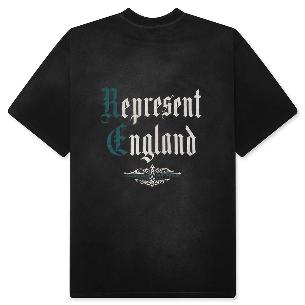 Private Members T-Shirt - Stained Black