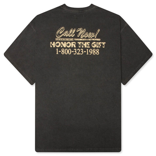 Procastination Hotline S/S Tee - Black