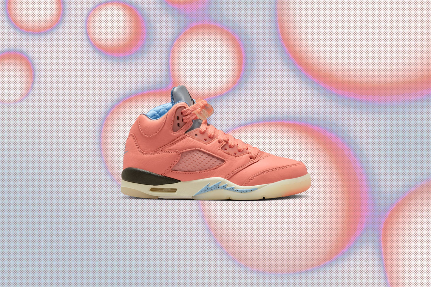 DJ Khaled x Air Jordan 5 Retro SP (GS) - Crimson Bliss/Leche Blue/Sail