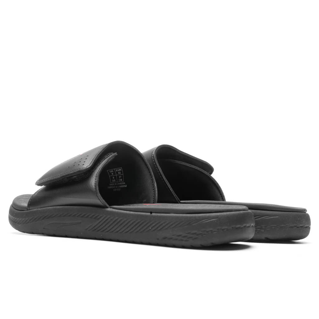 Puma x TMC SoftRide Slides - Black/High Risk Red