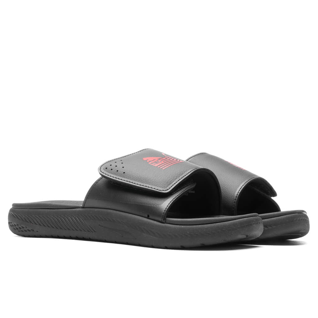 Puma x TMC SoftRide Slides - Black/High Risk Red
