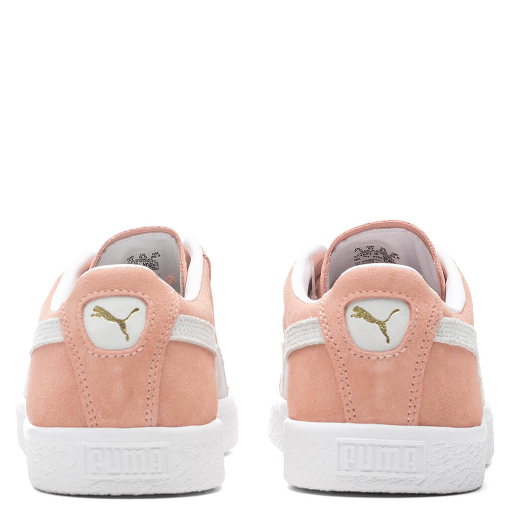 Suede VTG - Rosette/White