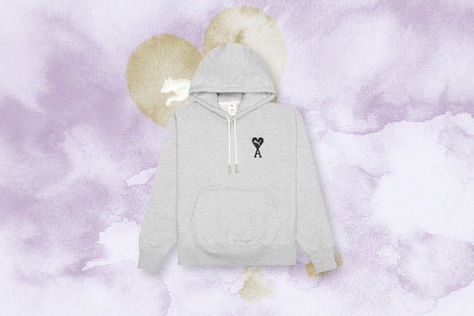Puma x AMI Hoodie - Light Grey Heather