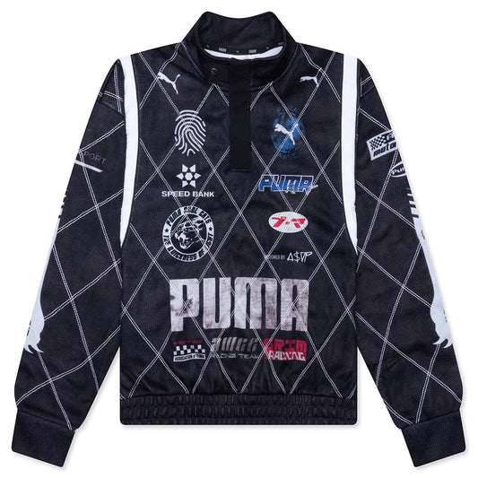 Puma x A$AP Rocky Distressed Sweat Shirt - Black