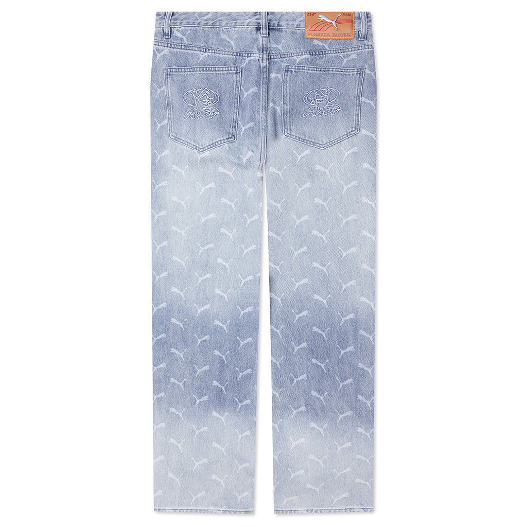 Puma x A$AP Rocky Laser Monogram Denim - Faded Denim