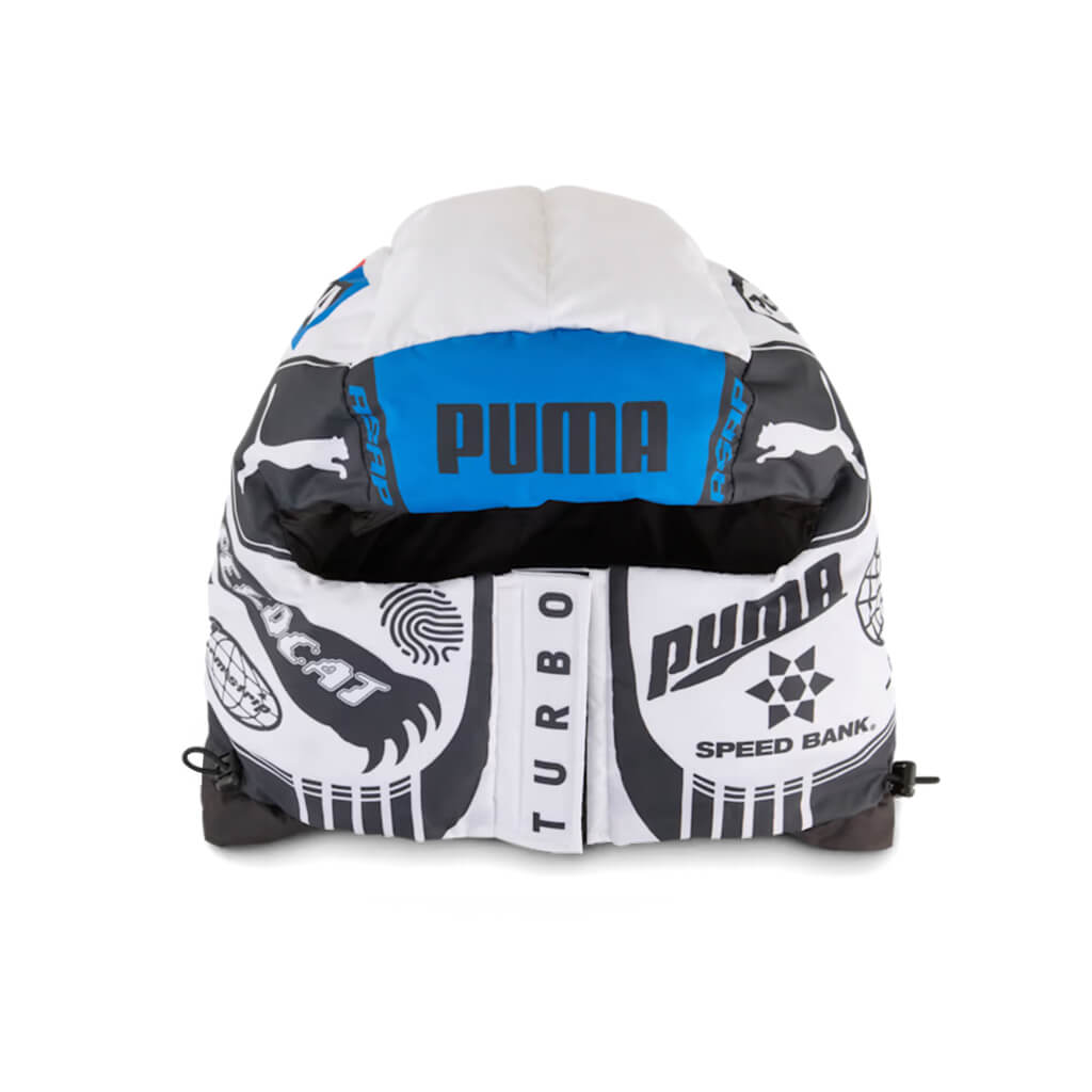 Puma x A$AP Rocky Padded Balaclava - White/Team Royal