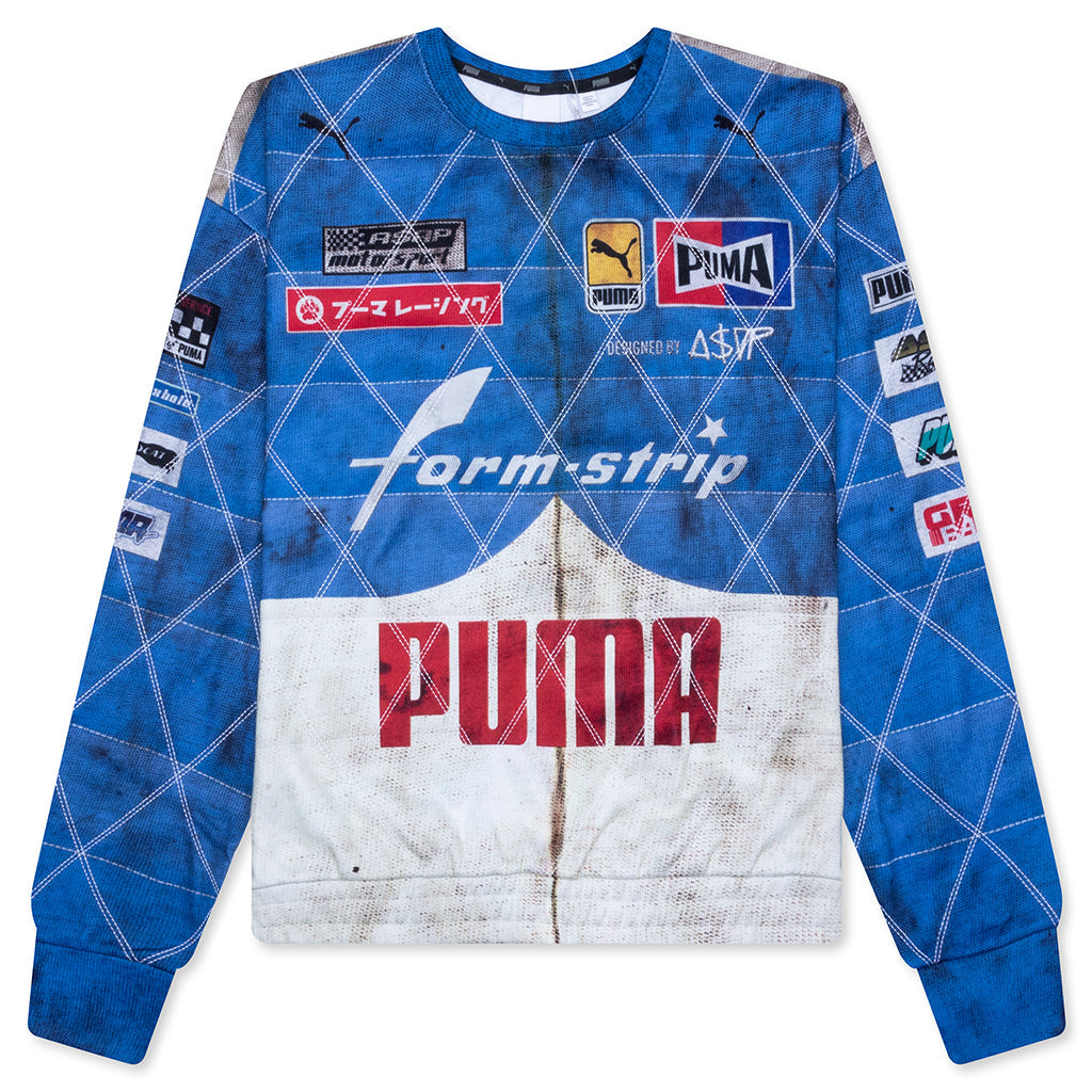 Puma x A$AP Rocky Quilted Sweat Shirt - Clyde Royal