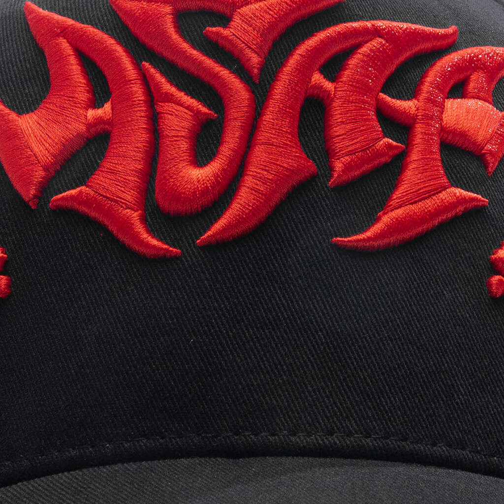 Puma x A$AP Rocky Seatbelt Cap - Black/Fierce Red