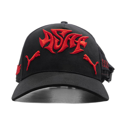 Puma x A$AP Rocky Seatbelt Cap - Black/Fierce Red