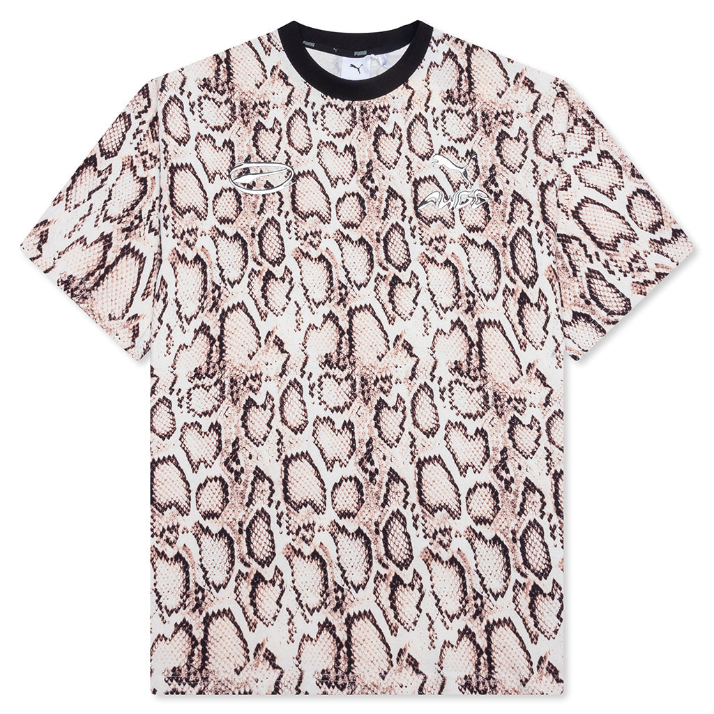 Puma x A$AP Rocky Snakeskin Tee - Frosted Ivory