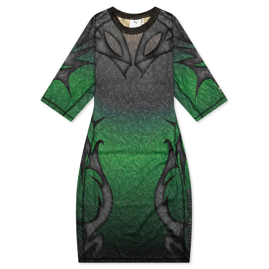 Puma x Aries Dress - Fluorescent Green