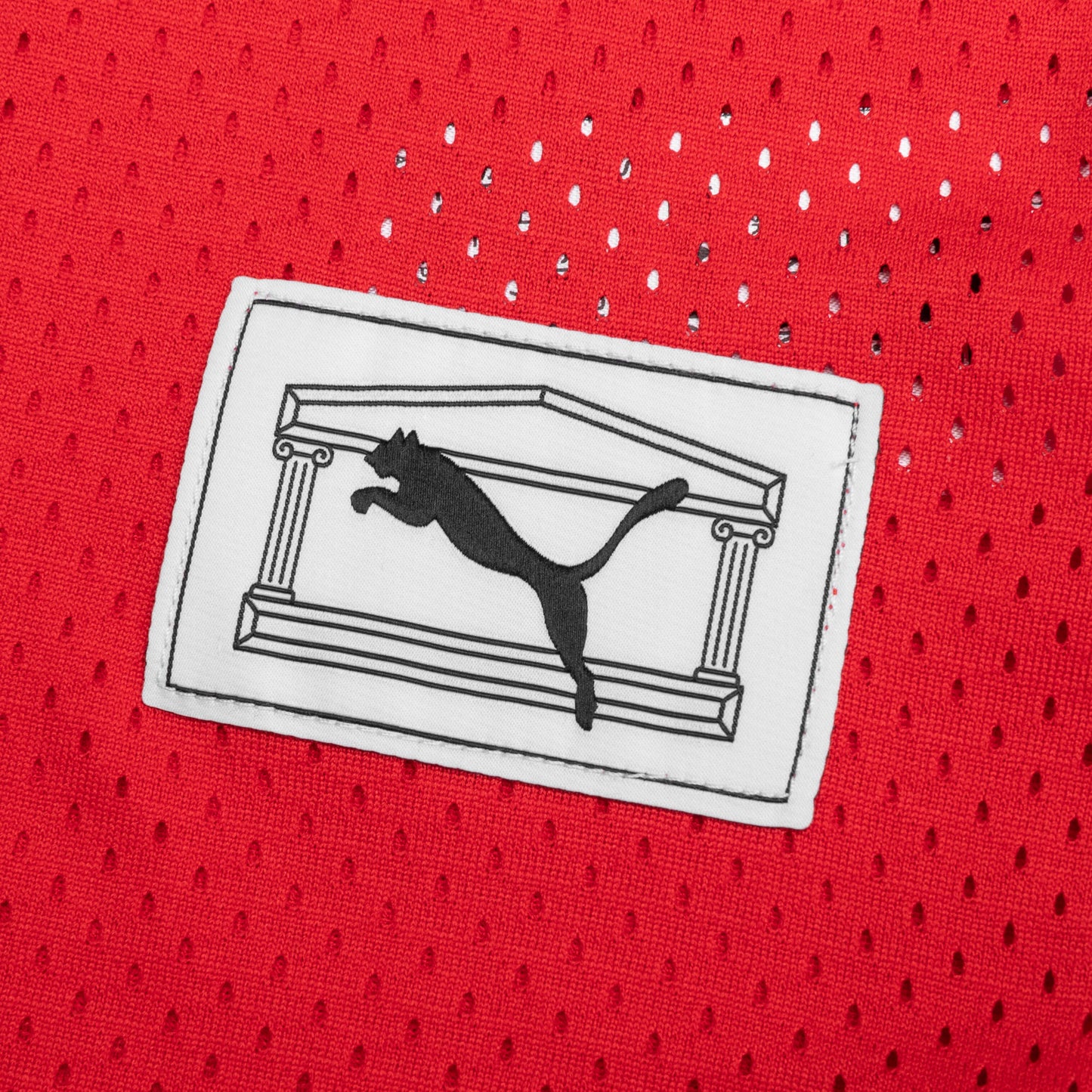 Puma x Aries Mesh Long Sleeve - Red