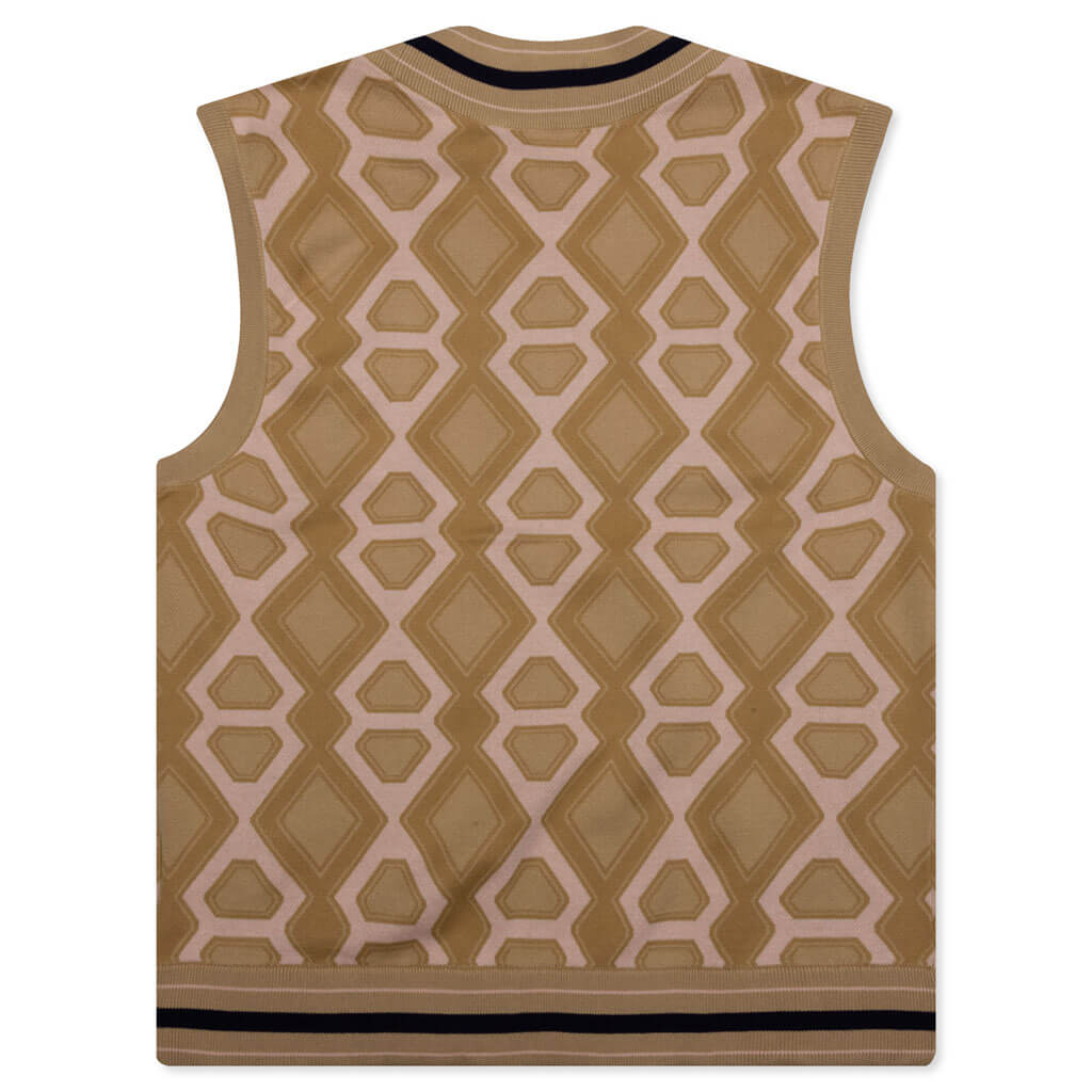 Puma x Dapper Dan Knitted Vest - Ginger Root