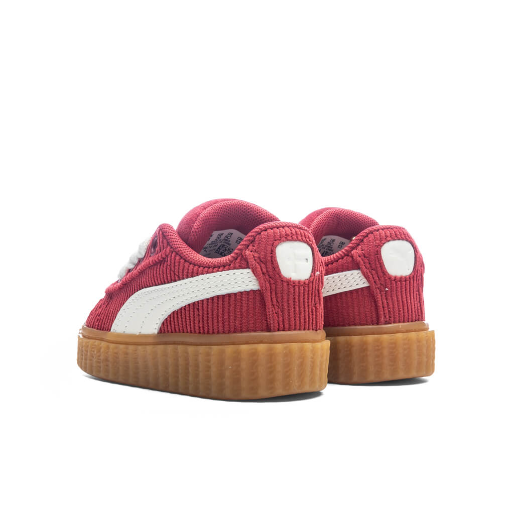 Puma x Fenty Creeper Phatty Corduroy (TD) - Club Red/Warm White/Gum