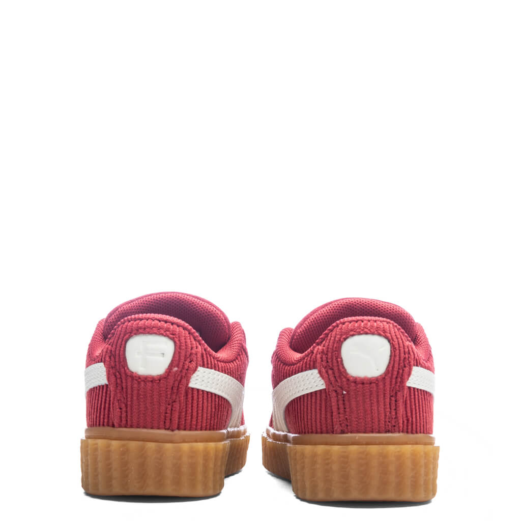 Puma x Fenty Creeper Phatty Corduroy (TD) - Club Red/Warm White/Gum