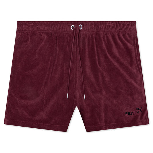 Puma x Fenty Towel Terry Track Short - Red