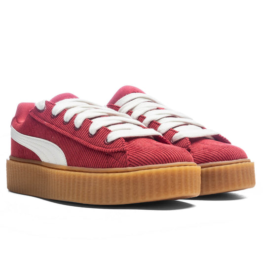 Puma x Fenty Women's Creeper Phatty Corduroy - Club Red/Warm White/Gum