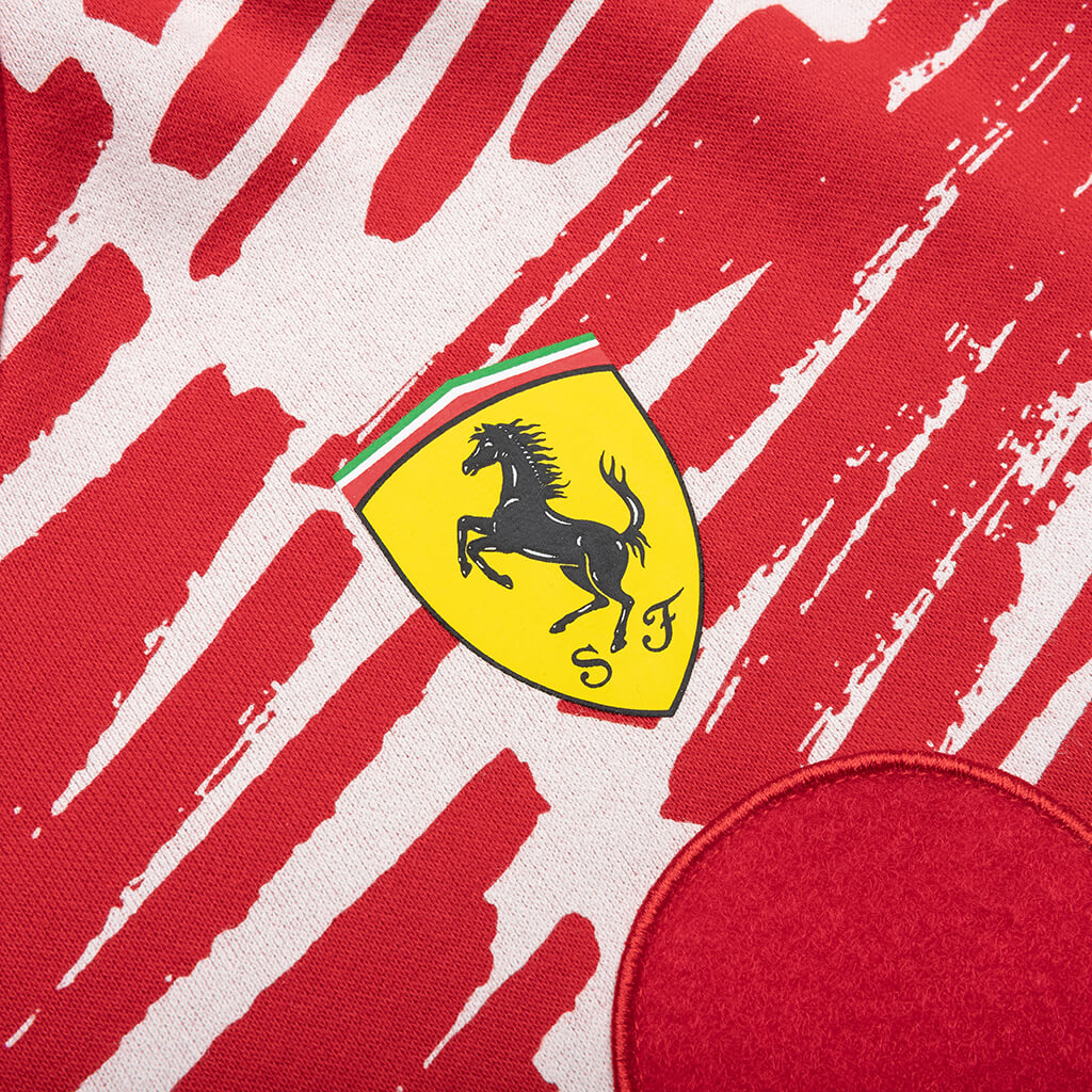 Puma x Joshua Vides Ferrari Hoodie - Red