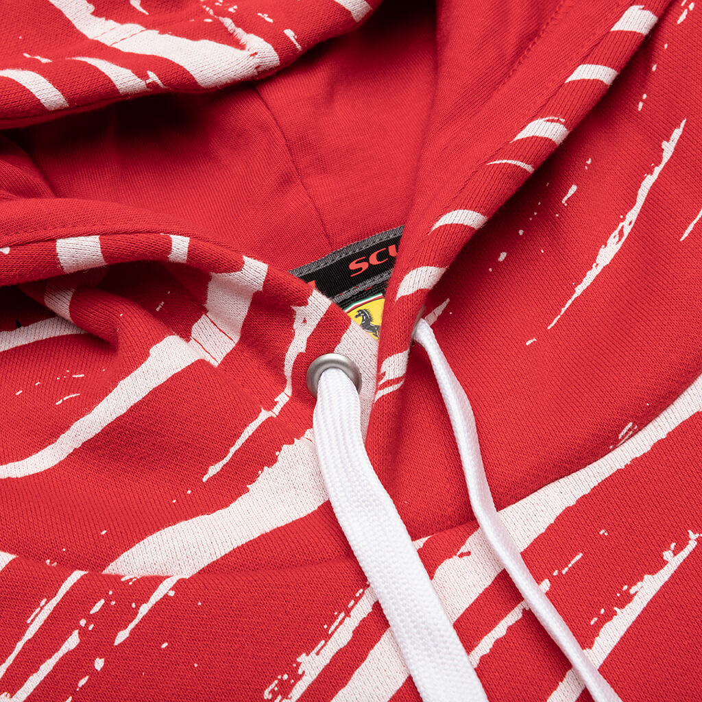 Puma x Joshua Vides Ferrari Hoodie - Red