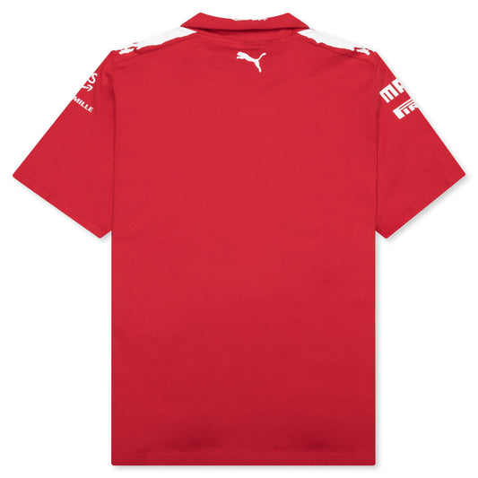 Puma x Joshua Vides for Scuderia Ferrari Replica Polo - Rosso Corsa