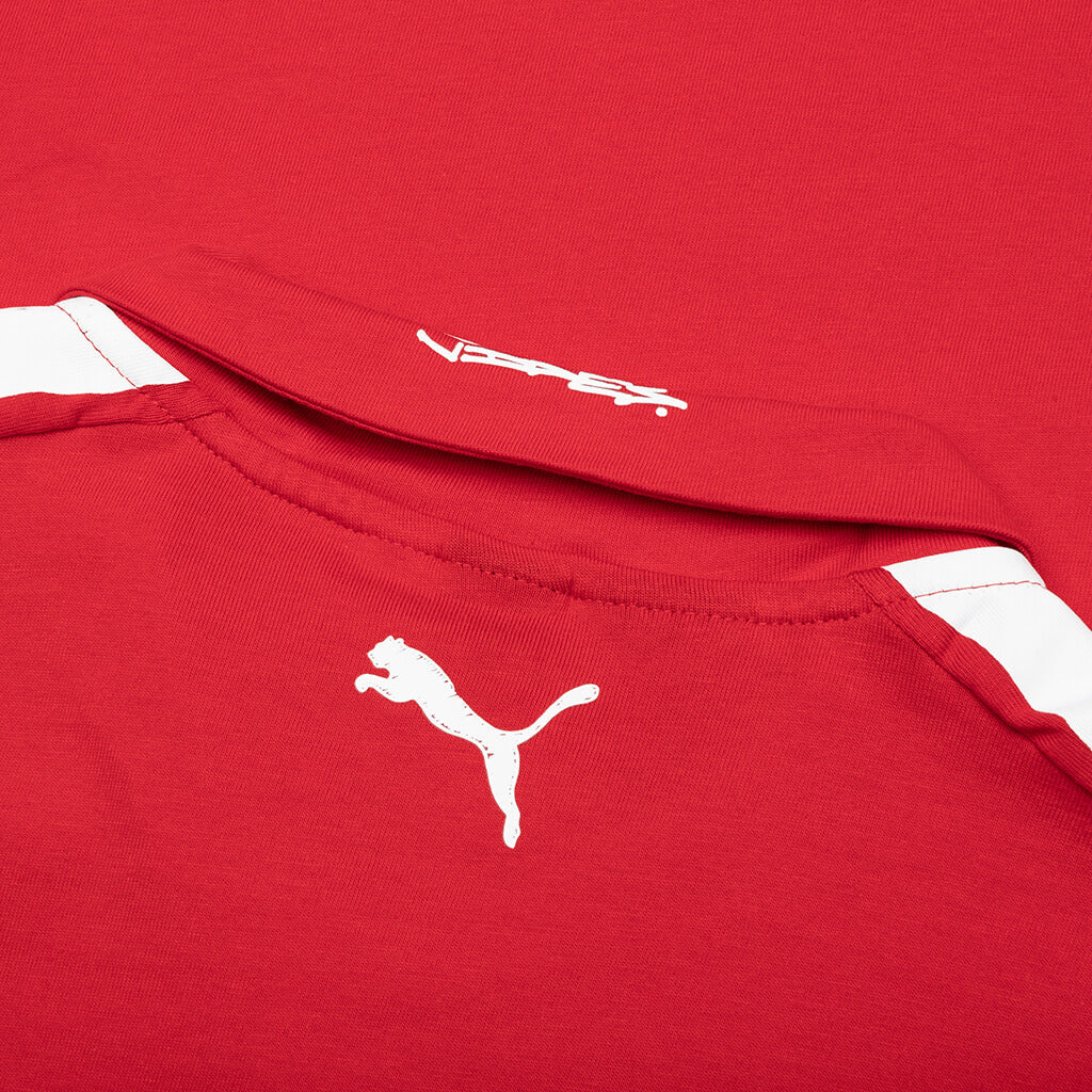 Puma x Joshua Vides for Scuderia Ferrari Replica Polo - Rosso Corsa