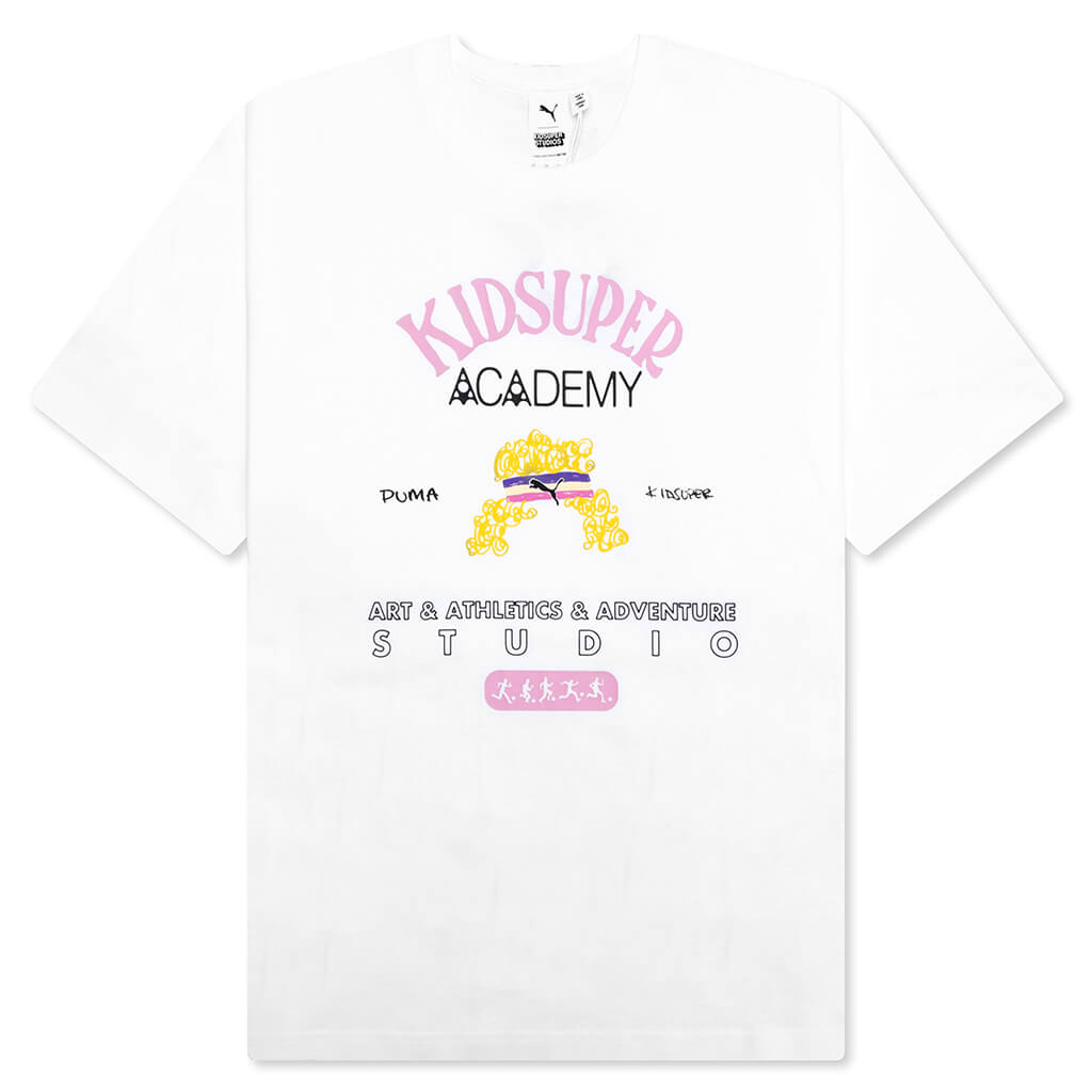 Puma x KidSuper Graphic Tee - White
