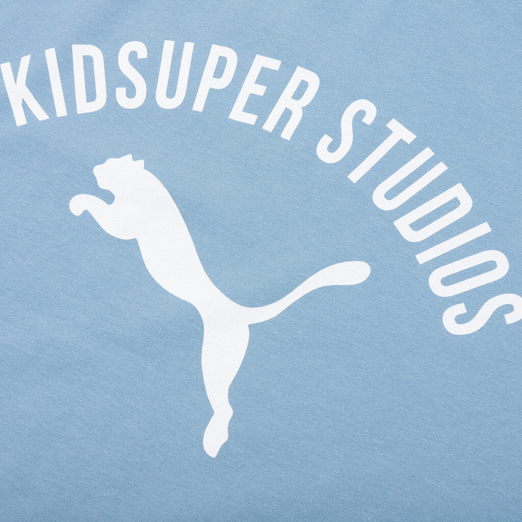 Puma x KidSuper Ringer Tee - Cool Blue