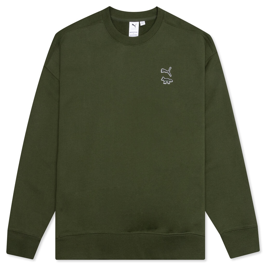 Puma x Maison Kitsune Crewneck - Green