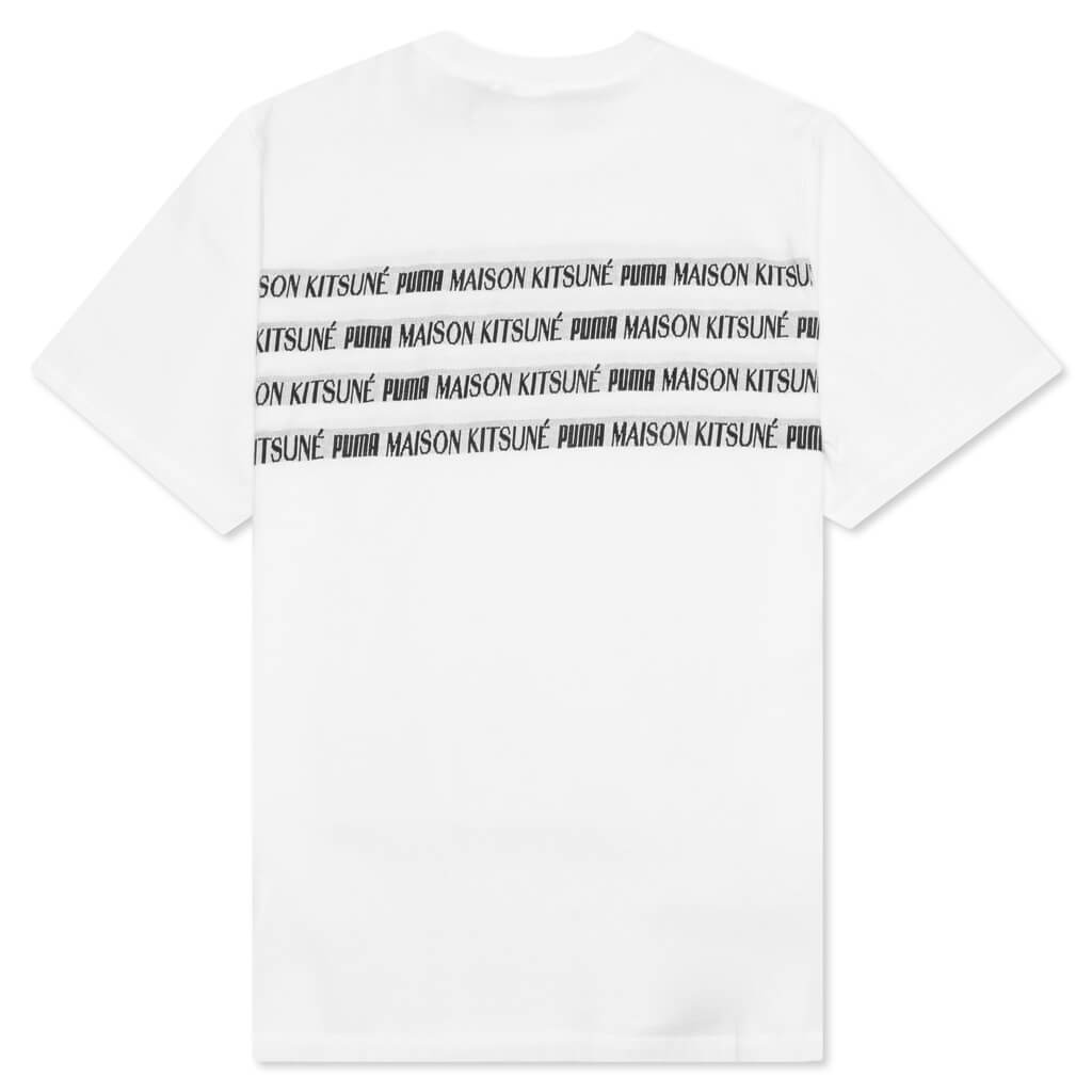 Puma x Maison Kitsune Engineered Tee - White