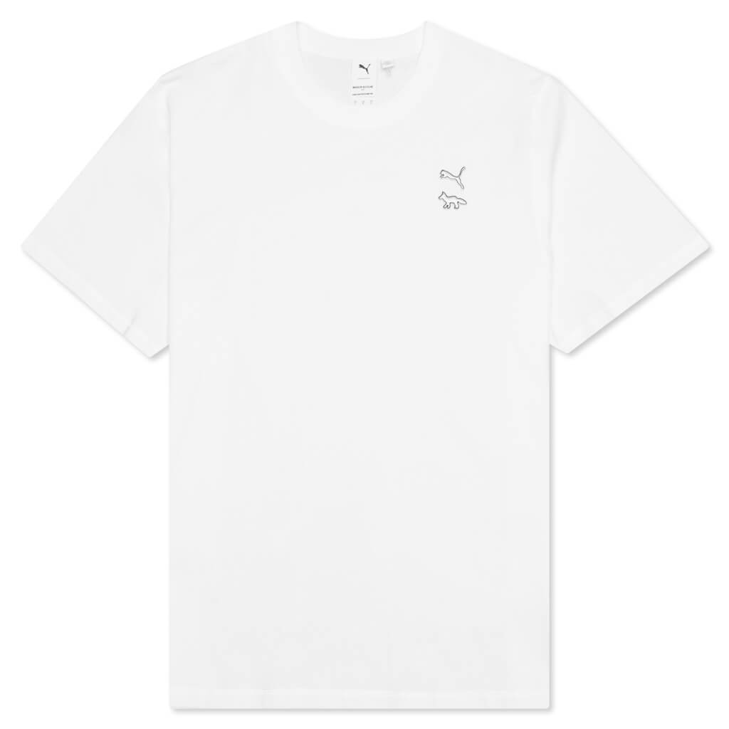 Puma x Maison Kitsune Tee - White