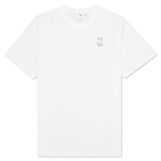 Puma x Maison Kitsune Tee - White
