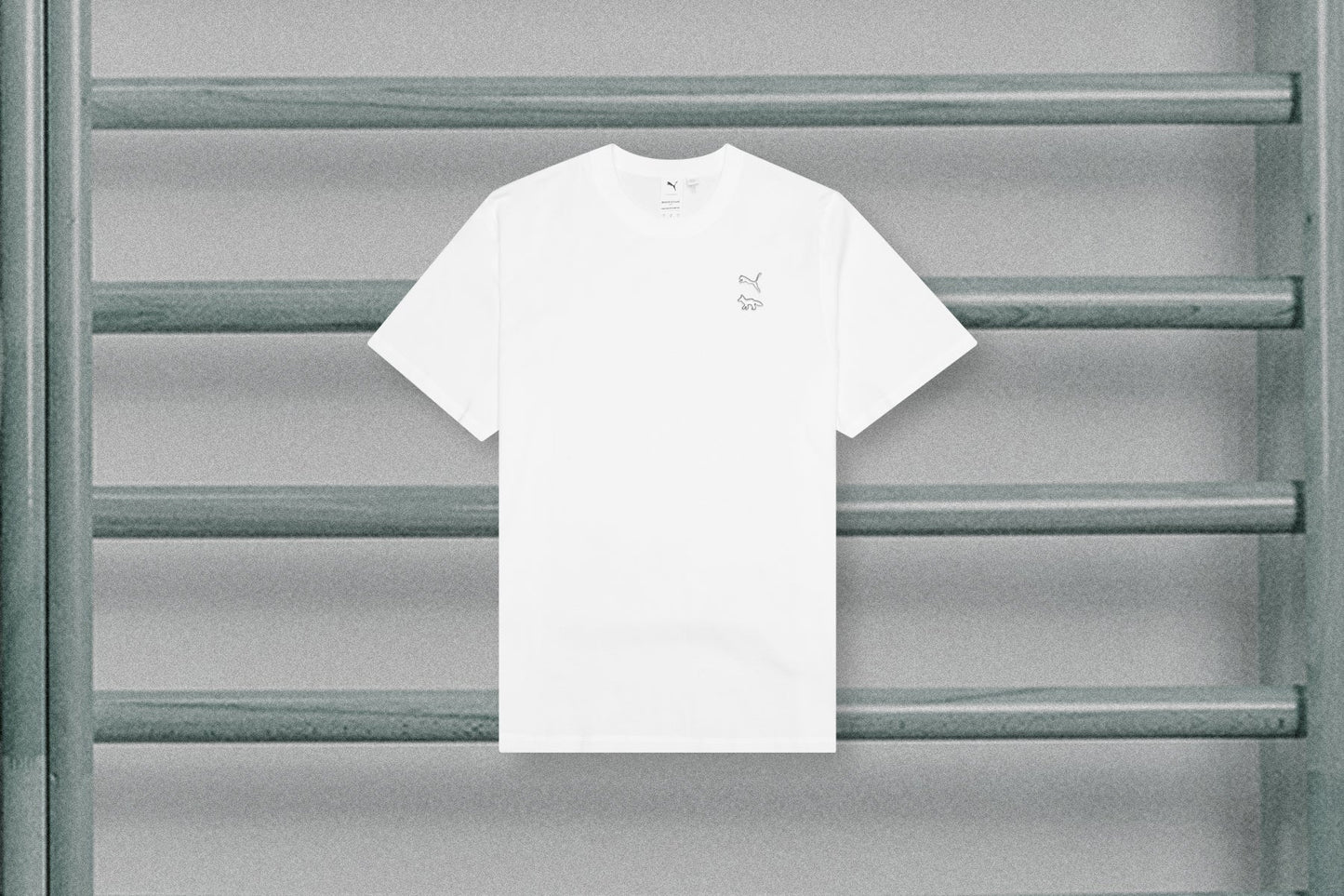 Puma x Maison Kitsune Tee - White