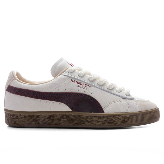 PUMA x Nahmias Suede Vintage - Warm White/Archive Gold/For All Time Red
