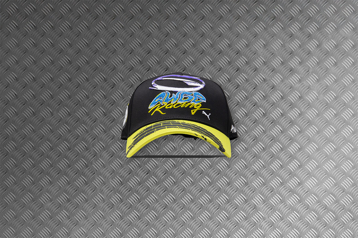 Puma x A$AP Rocky AWGE Racing Cap - Black/Lime Sheen