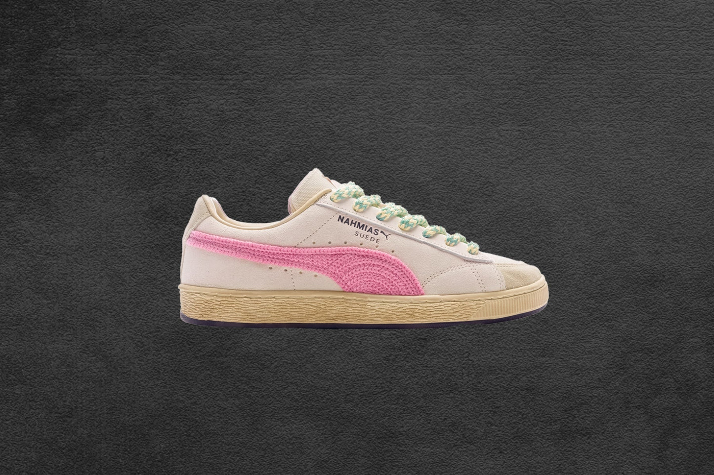 PUMA x Nahmias Suede Crochet - Jasmine Flower/Pink Pixel/Canvas