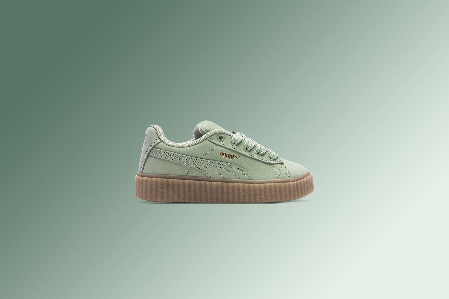 Puma x Fenty Creeper Phatty Nubuck (PS) - Green Fog