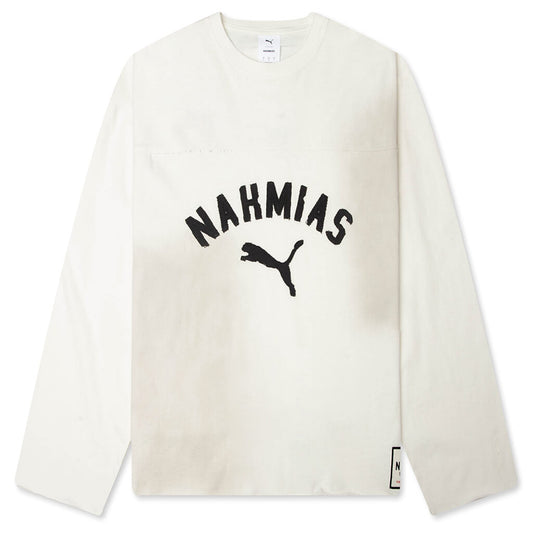 PUMA x Nahmias L/S Tee - Warm White
