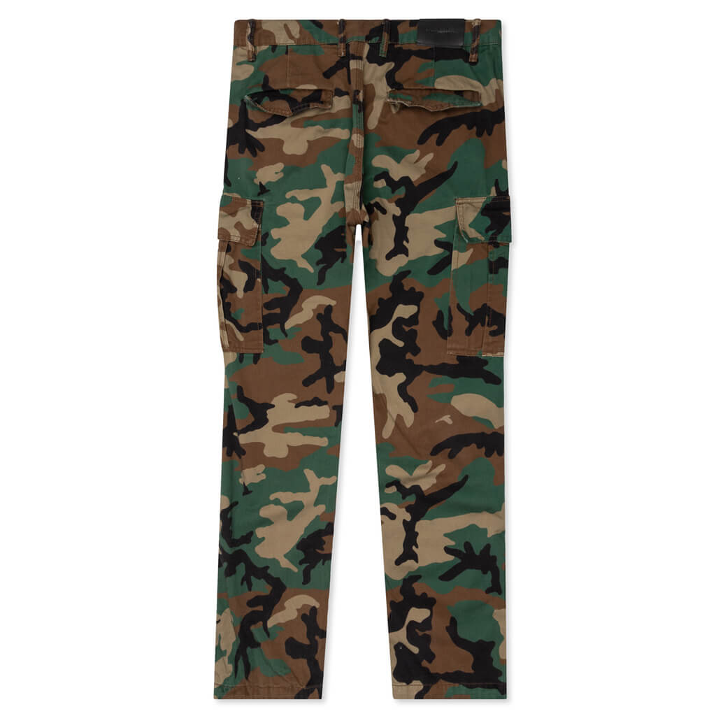 Camo Cargo Pants - Green