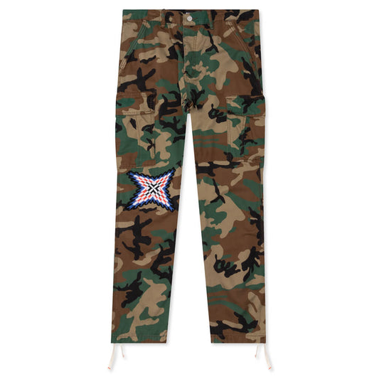 Camo Cargo Pants - Green