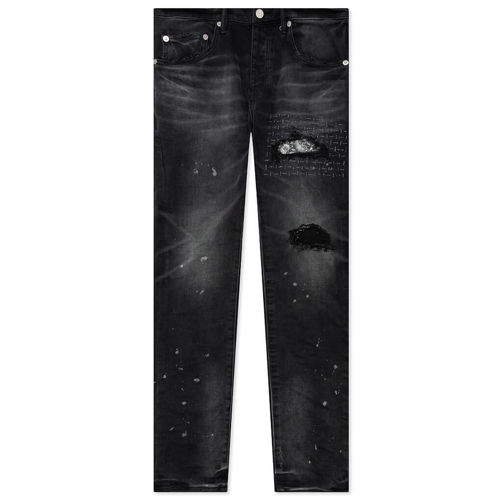 P001 - Bandana Print Patch Black