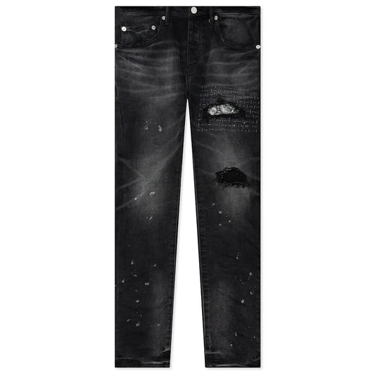 P001 - Bandana Print Patch Black