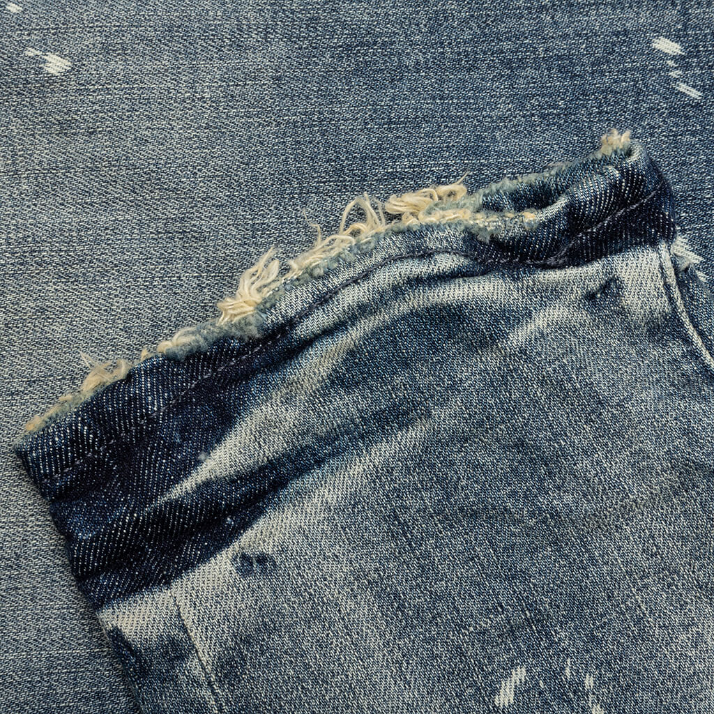 P001 - Bandana Print Patch Indigo