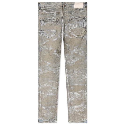 Purple Denim P001 - Holographic Earth Jacquard Monogram