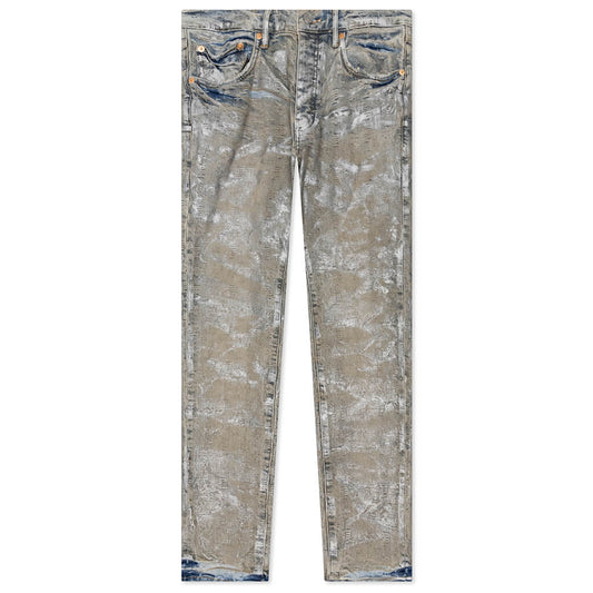 Purple Denim P001 - Holographic Earth Jacquard Monogram
