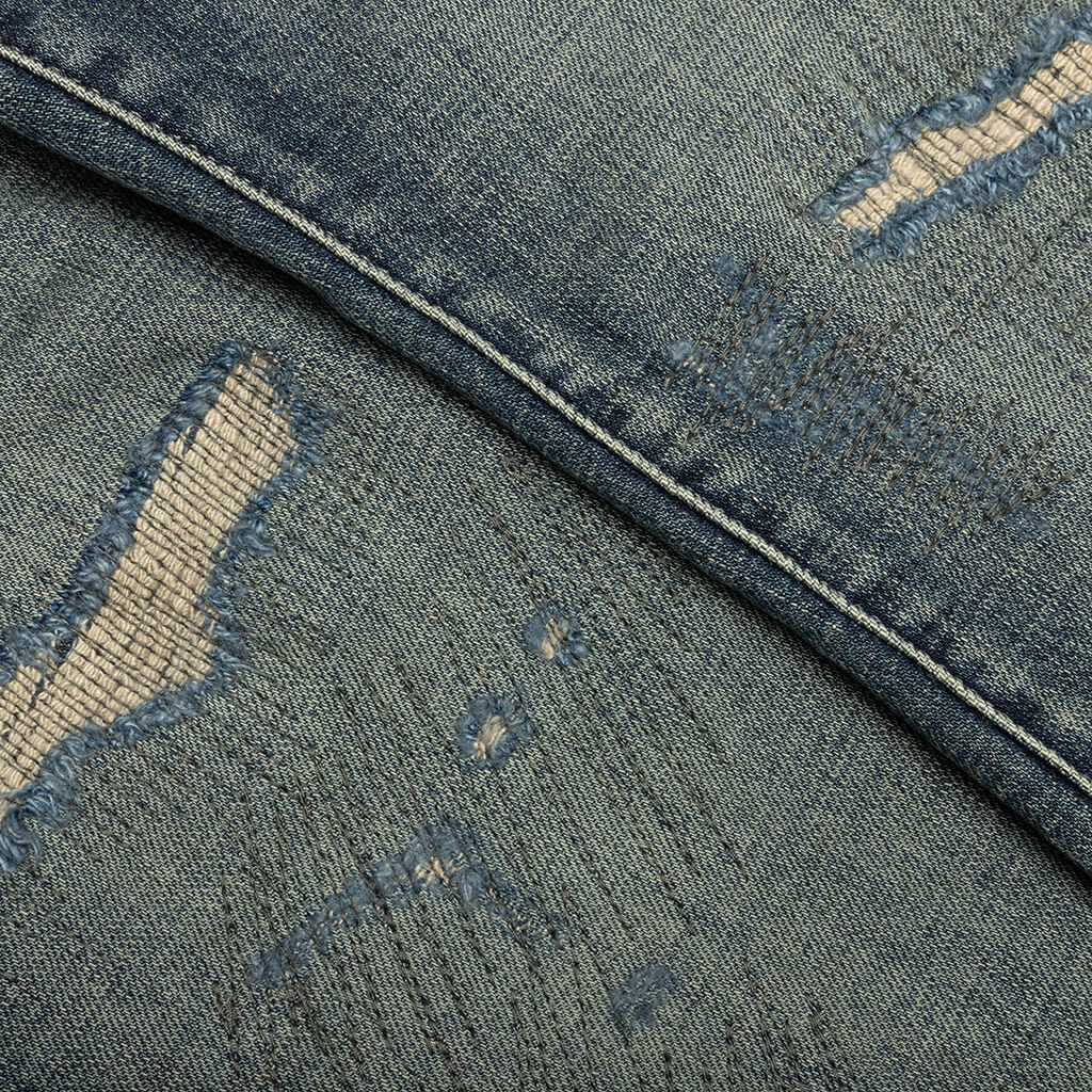 P001 - Indigo Overdyed Repair