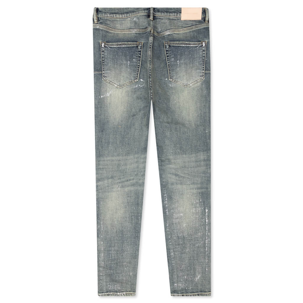 P001 - Light Indigo Metallic Silver